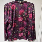 Victoria’s Secret Red Floral Sleep Top Sz XL Valentine’s Day Buttons MSRP $69.50 — photo 2