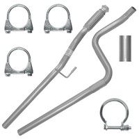 Rohr Auspuff Rohrvorne FüR Peugeot 207 207 CC 1.6 HDI SchräGheck Cabrio