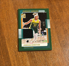 Jordan Horston 2025 Donruss Jersey Series Green #73 Seattle Storm Tennessee /30