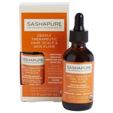 Sashapure Elixer Deeply Therapeutic Hair Scalp Skin 1.7 Oz Case of 6
