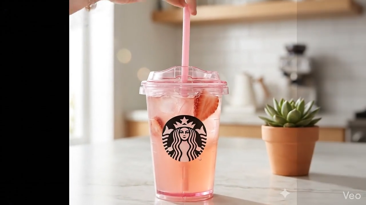STARBUCKS Korea 2026 Cherry Blossom Blooming Pink Mini Coldcup