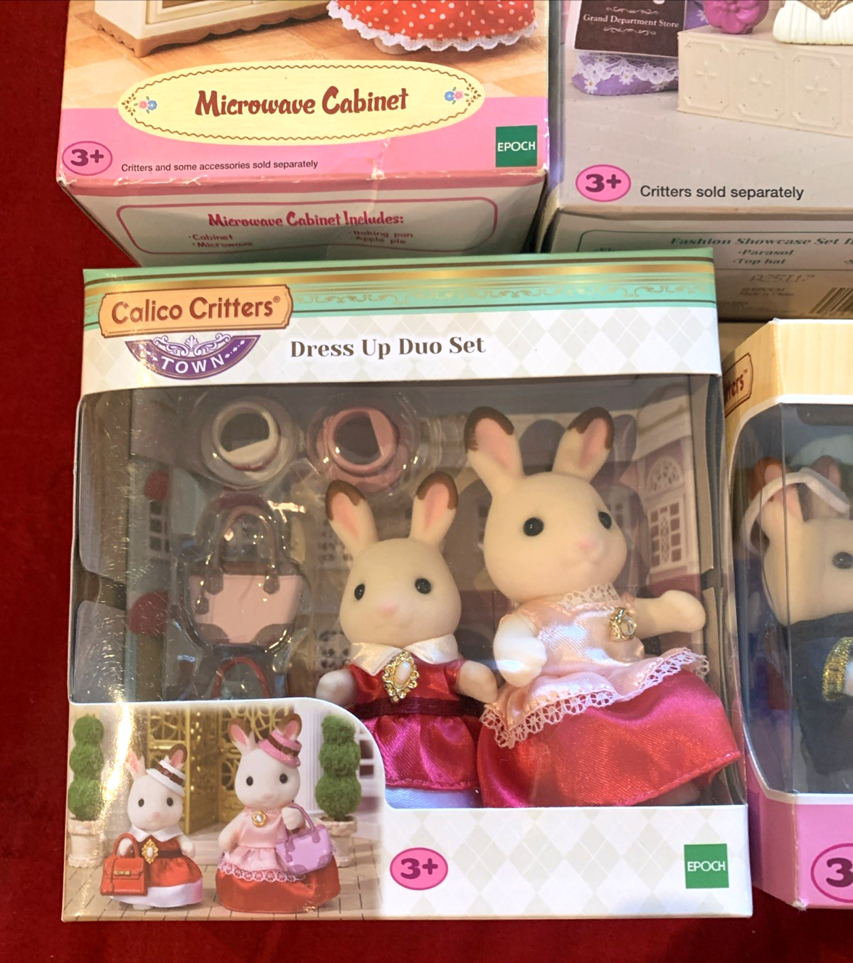 Calico Critters Accessories Furniture Epoch Sylvanian Family, Sold Individually