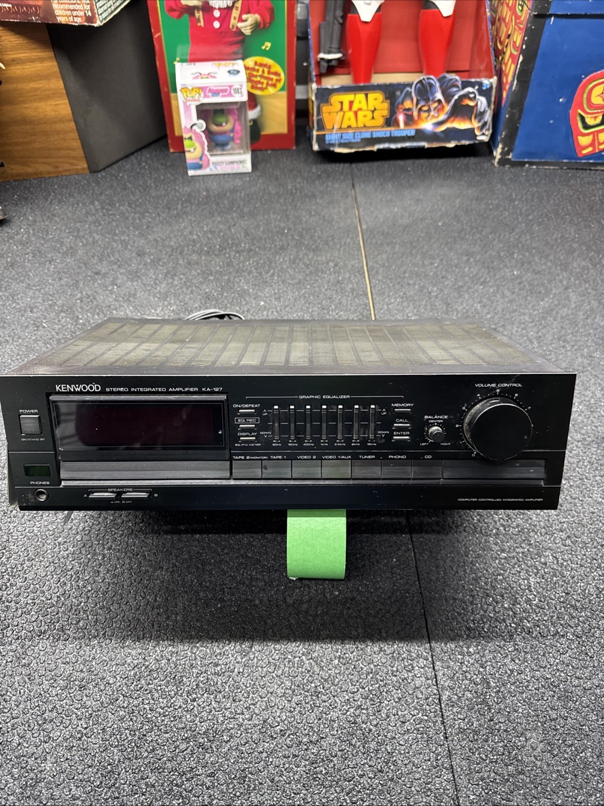 Read Kenwood Stereo Intergrated Amplifier Ka-127 PARTS OR REPAIR! READ!