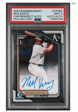 2024 Bowman Draft - Chrome Prospect Autographs Nick Kurtz #CPA-NK (AU, RC)