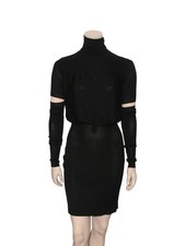 ALEXANDER MCQUEEN Turtleneck Dress (SIZE M)