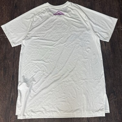 Nike Men's Pro Elite Trail Running Shirt Size Large White DX9143