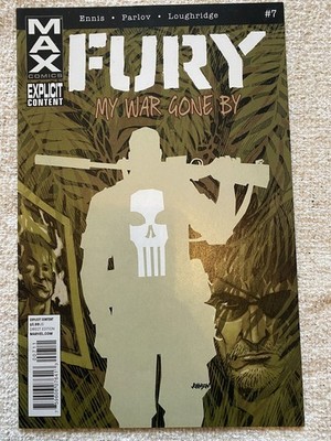 FURY #7 Garth Ennis Nick Fury Sgt. Marvel MAX Comics 2012 NM