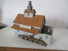 HO 1/87 Scale Built Weathered Feeds Supply Building For Train layout