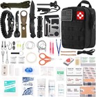 216 Pcs Survival First Aid Kits, Professional Survival Gear Equipment Tools Firs