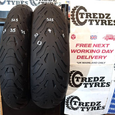 Michelin  Road 6  180/55/17 &120/70/17 Motorcycle Tyres Partworn S25