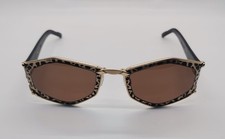 Cazal sunglasses - Germany 80's vintage sunglasses - Leopard - dark brown lenses