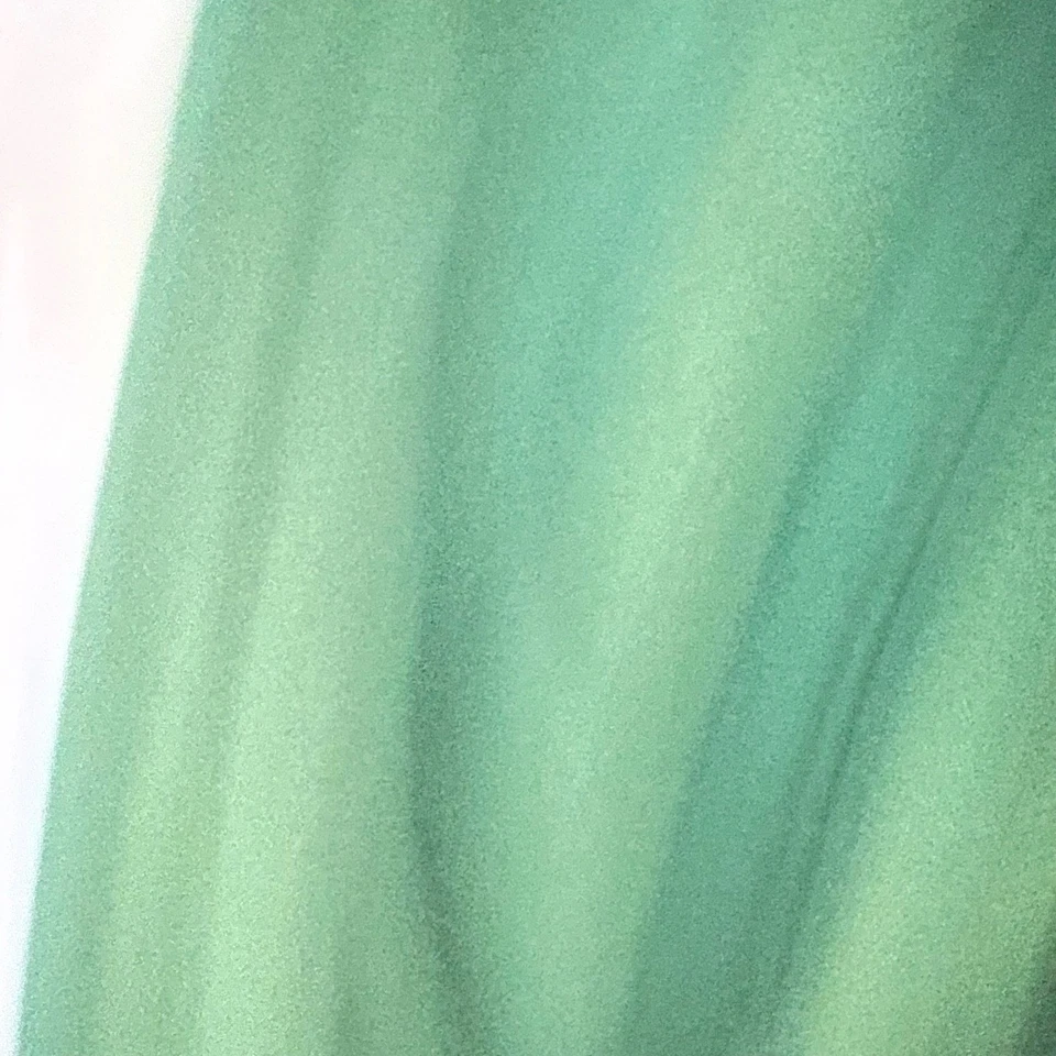 NWT Talbots Womens Green Textured Sheath Dress Sleeveless V-Neck MIDI Plus - Image 3 of 4