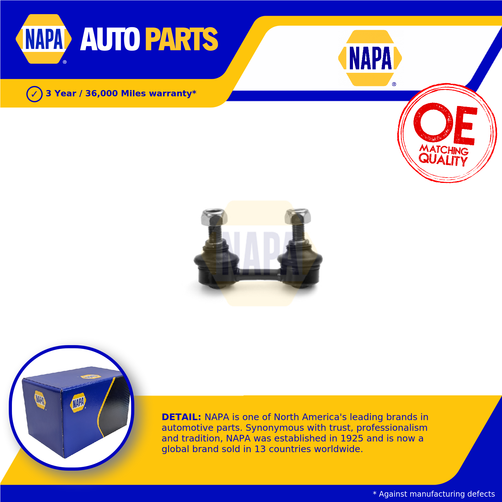 NAPA Stabiliser Link NST4440 - For - Quality with Warranty - OE Quality - Image 5