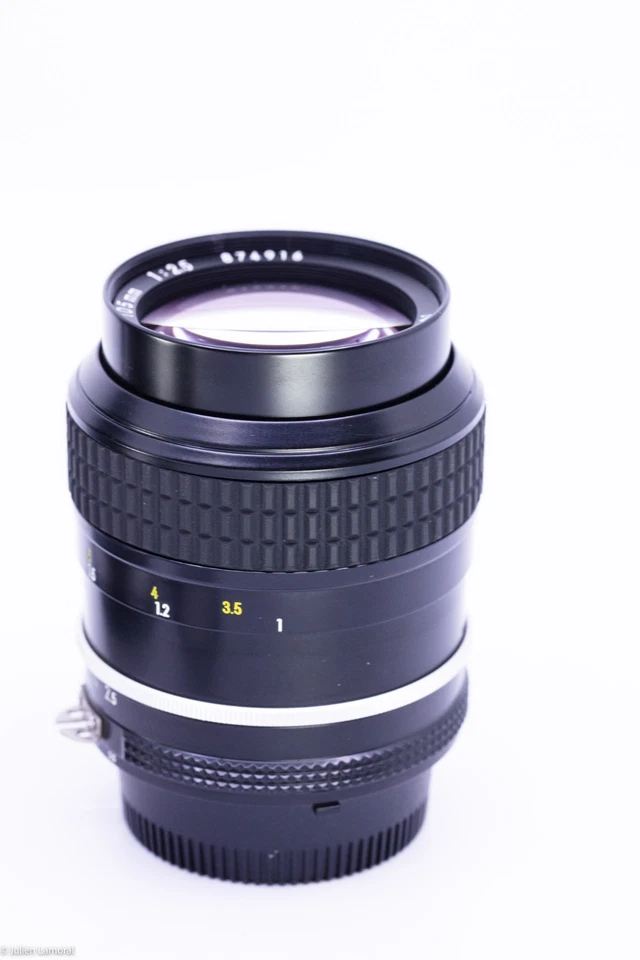 Nikon nikkor 105mm f2.5 2,5 prime manual lens F mount l18 - Bild 4 von 4