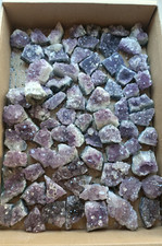 1 kg Ametista minerale naturale drusa 1 kg pezzi vari stock lotto