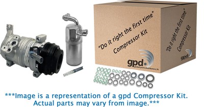 Global Parts Distributors 9646469 A/C Compressor For 89 Toyota  