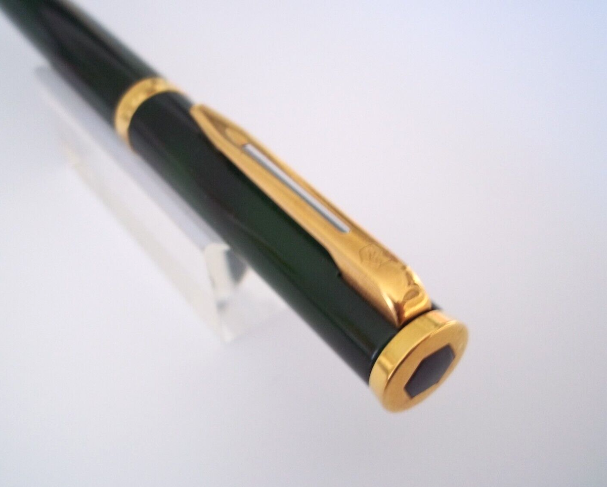 Stylo Roller Waterman Preface Laque Verte M478 - Occasion En Très Bon état