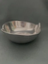 VINTAGE INTERNATIONAL SILVER CO TIOSA  12" OVEN BROILER STOVE SERVING BOWL