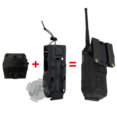 FCS Motorola Radio Pouch Shell RTI Round Clamp for XTS5000 XTS3000 XTS2500