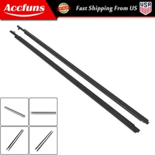 For 05-2010  Scion tC Left+Right Door Glass Window Weatherstrip Seals 75711-2103