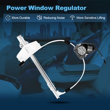 For 02-06 Jeep Liberty Front Left Power Window Regulator W Motor 2003 2004 2005