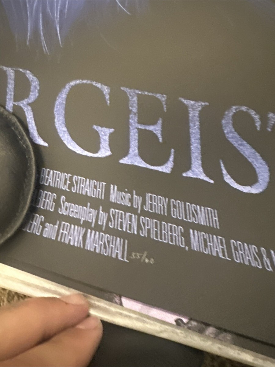 Poltergeist Movie Variant Screen Print Poster #55/60 by Koehler