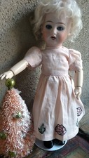Bleuette GL Fashion  In Peach, Copy of gl "blanchette dress" for 11” doll. SALE!
