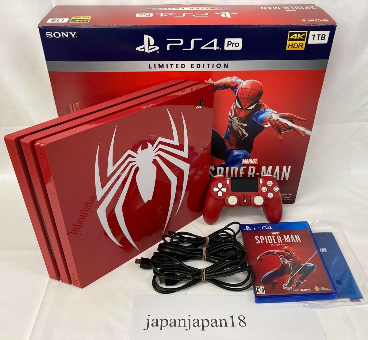 Sony PlayStation 4 Pro 1TB Console Spider-Man Limited Edition