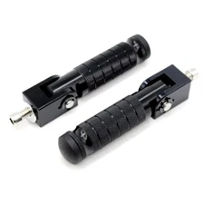 Folding Motorcycle Foot Pegs 90° for Electric Bikes Rearsets M8 Bolts