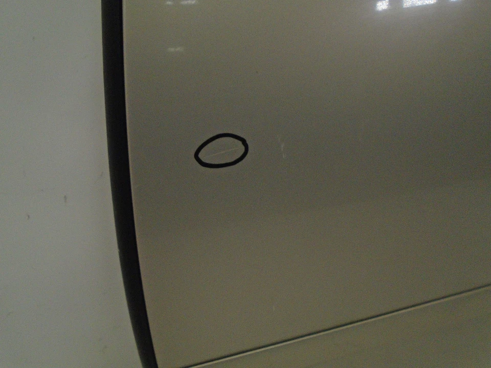 1998-2001 Audi A6 Rear Left Driver Side Exterior Door Shell Gold OEM LK805137 - Image 2 of 4