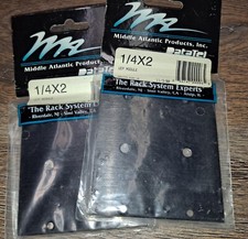 Lot of 2 Middle Atlantic 1/4 x 2 UCP module NEW 1/4X2