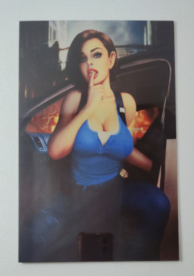 Cool Comics Horror Gallery METAL COVER A - Resident Evil's Jill Valentine VF