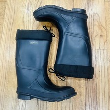 LaCrosse Insulated Rain Boots Black Mens Size 6 Unisex Women s Size 7 Galoshes