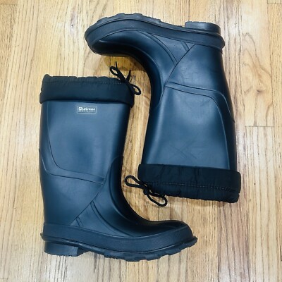 LaCrosse Insulated Rain Boots Black Mens Size 6 Unisex Women s Size 7 Galoshes