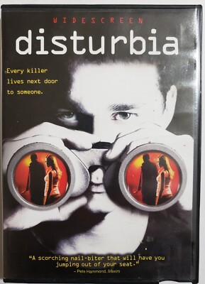 Disturbia DVD 2007 (Widescreen Former Blockbuster Rental)