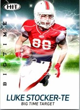 2011 Sage Hit Big Time Football Card #BT 27 Luke Stocker 