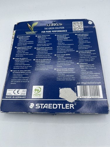 Staedtler 24 Noris Colour Colored Pencils Artist Drawing Pencils Assorted Colors - Picture 2 of 2