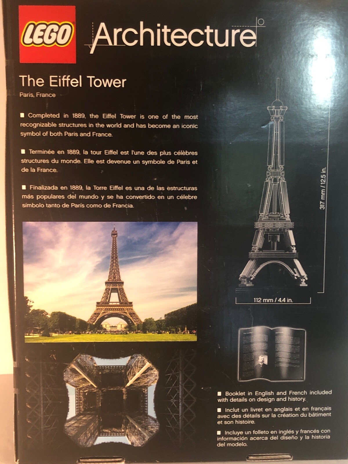 lego 21019 architecture the eiffel tower