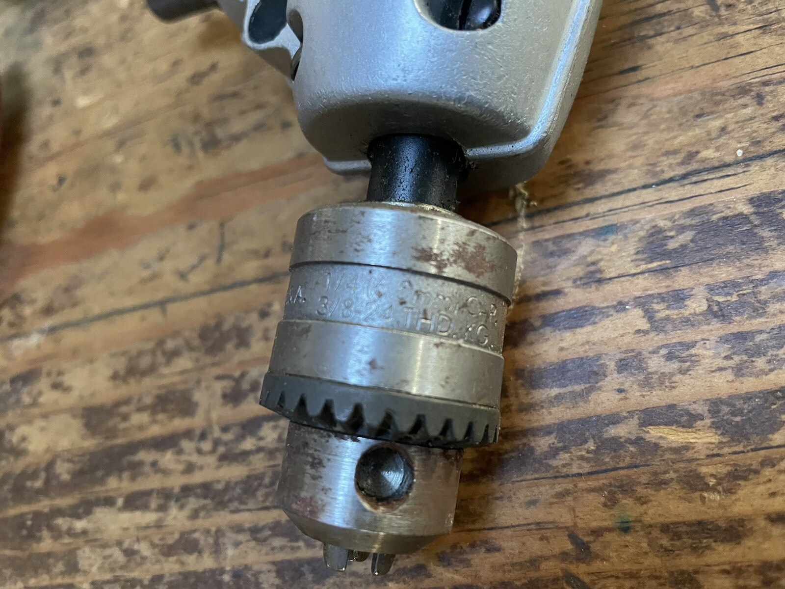 RIGHT ANGLE Drill Head For 1/4” ELECTRIC DRILL, General 92, In Box