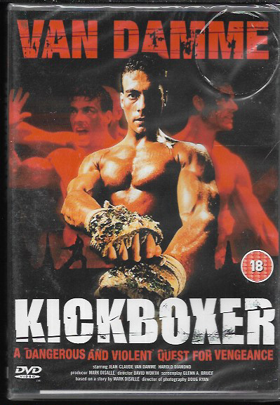 KICKBOXER GENUINE R2 DVD JEAN-CLAUDE VAN DAMME HAROLD DIAMOND NEW/SEALED