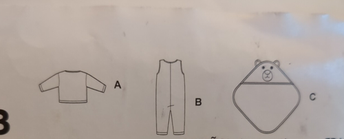 SIMPLICITY Pattern 7053 BABIES' ROMPER, BLANKET & PULLOVER KNIT TOP SZ XXS-L UC - Picture 5 of 11