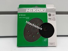 PLATORELLO FORATO DIAM. 125 MM  PER ROTORBITALE SV13YB - SV13YA  HIKOKI  HITACHI
