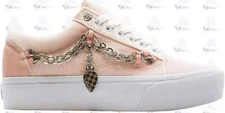 WMNS Vans Old Skool Platform Chain Blushing Bride Pink VN0A3B3U4TB Shoe Sneaker