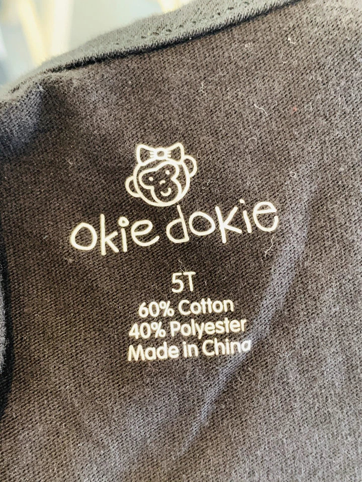 NOOKIE DOKIE NIÑAS CAMISETA SIN MANGAS NEGRA 5T SIN MANGAS El brillo es mi color favorito Foto 4 de 4