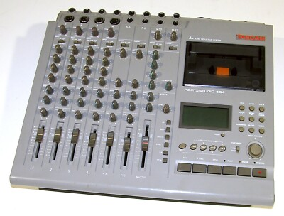 #ad 🔥【PRO REFURB】Tascam Portastudio 464 Cassette 4 Track Recorder Mixer 💥GUARANTY $699.26
