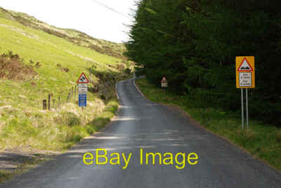 Photo 6x4 Mountain road Nant y Cloddiad The start of the eastern section  c2009