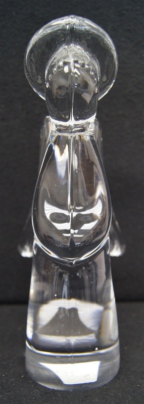 VINTAGE TOSCANY Collection 7" Angel 24% Lead Crystal JAPAN HOLIDAYS