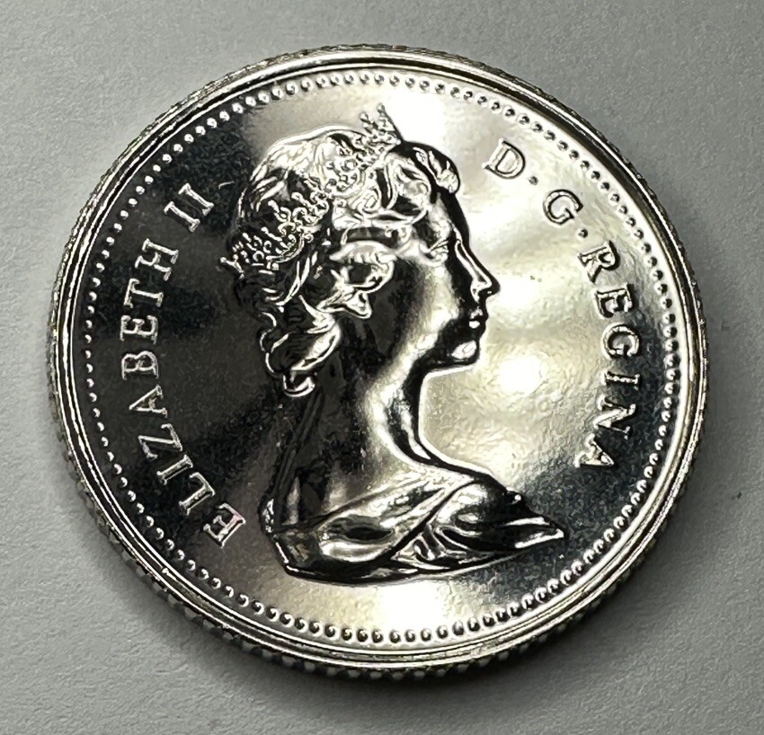 1979 Canadian 10Cent Dime Proof-Like Coin Uncirculated. Beautiful