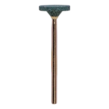 Green Mounted Abrasive Stone (Wheel - Regular)