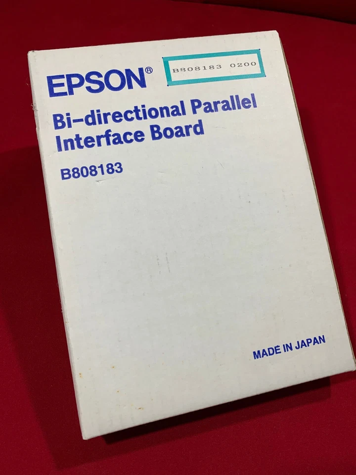 ISA EPSON Bi-Directional Parallel Printer/Scanner Interface Board (B808183) - Image 2 of 4